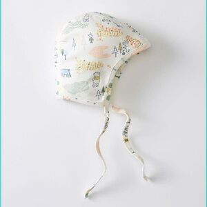 Hanna Andersson Baby Bonnet with Winnie The Pooh Print